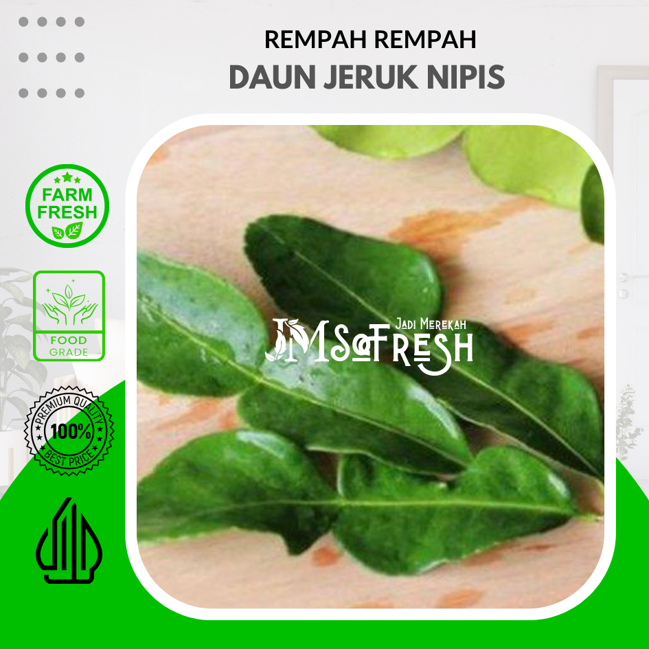 

[JM_SoFresh] Daun Jeruk Nipis Segar / Daun Jeruk Purut Segar