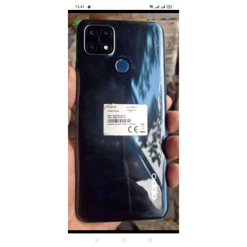 Oppo A15s kondisi mati total  tidak nyala sama sekali