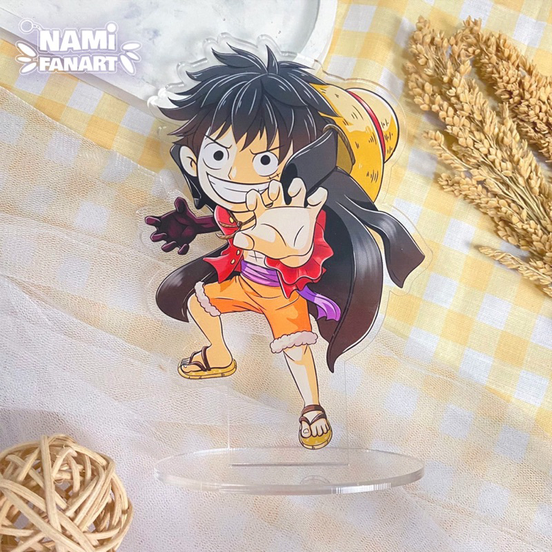 One Piece Luffy D Monkey Standee Standing Akrilik Anime Merchandise