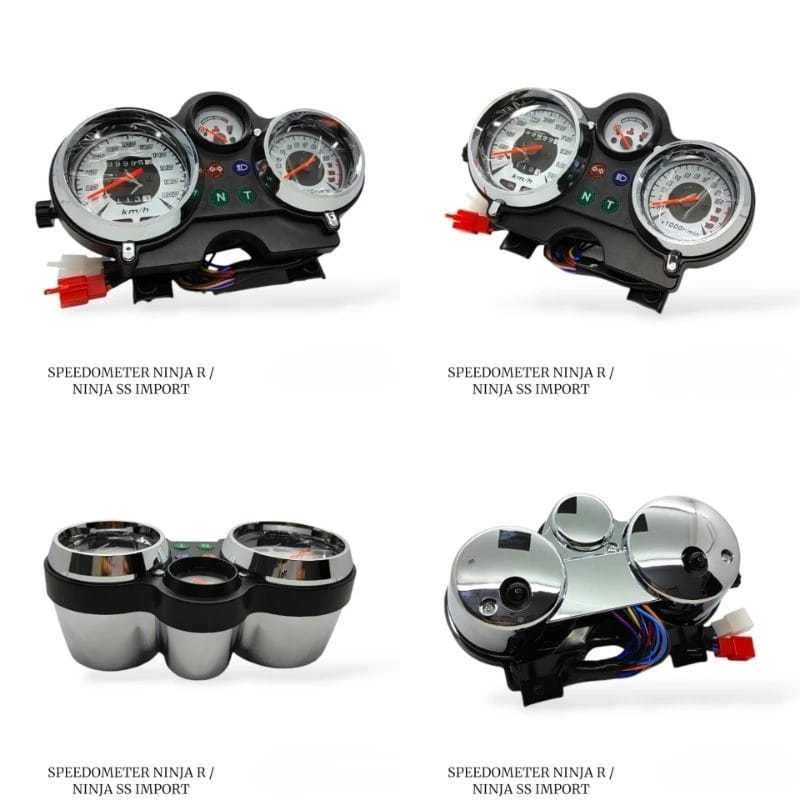 Spedometer ninja r ninja ss layar putih kilometer ninja ss kilomoter ninja ss 150