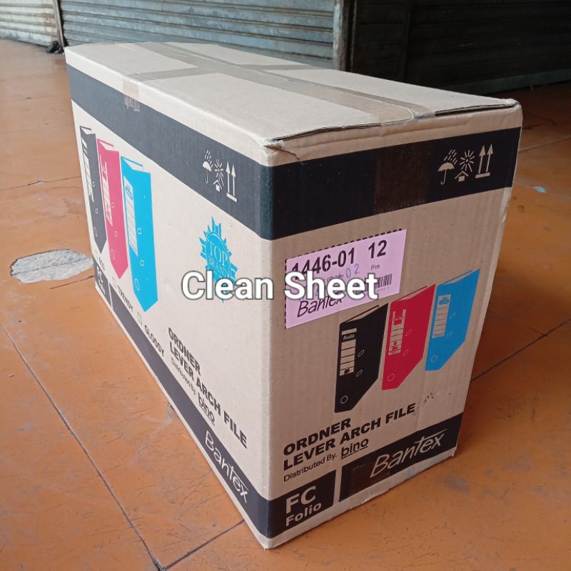 

Odner Folio Bantex Trendy Hitam(Harga/1 dus,isi 12 pcs)