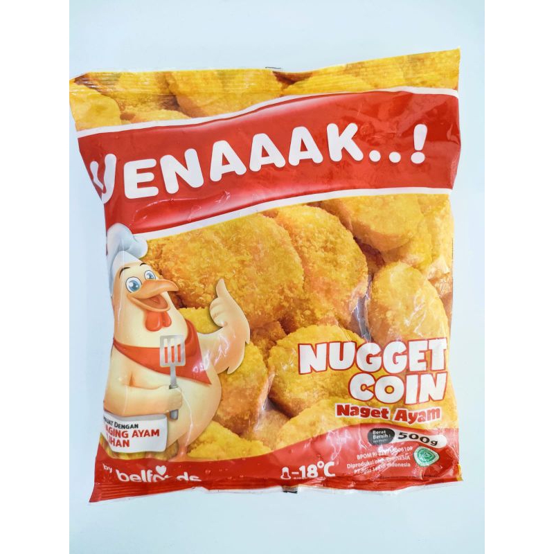 

Belfoods Uenak Nugget Coin 250gr 500gr