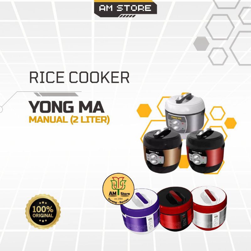 Rice Cooker Yong Ma / Magic Com Yong Ma Manual 2 Liter