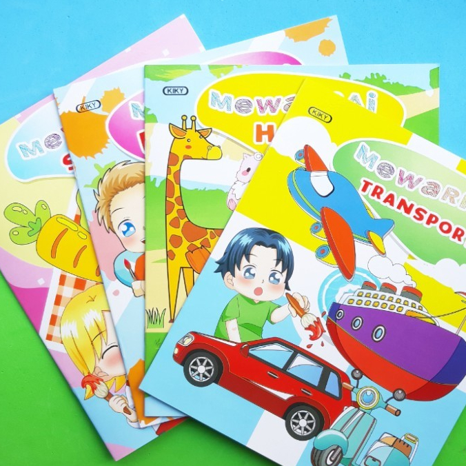

Buku Mewarnai / Coloring Book Kiky