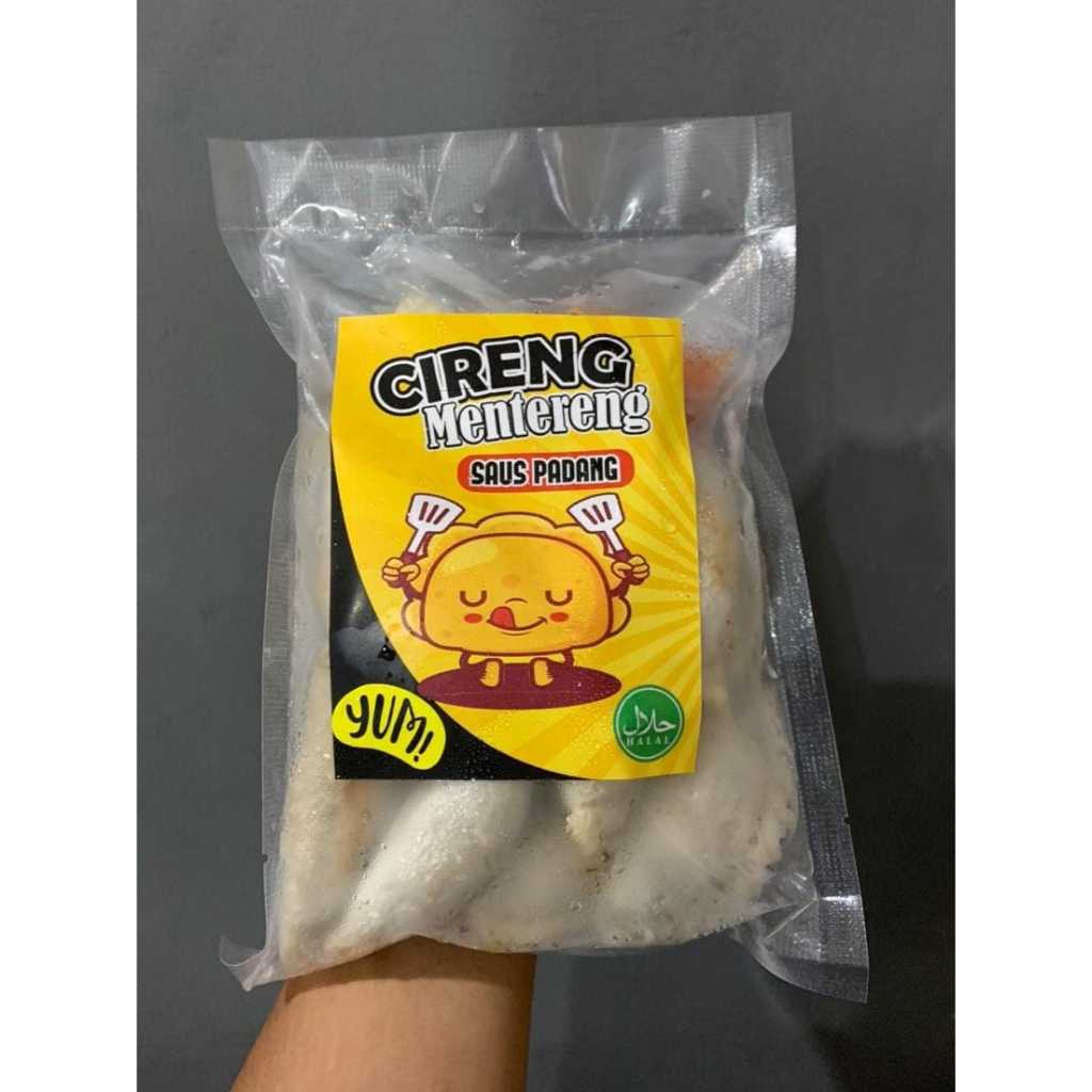 

Cireng mentereng ayam saus padang isi 10