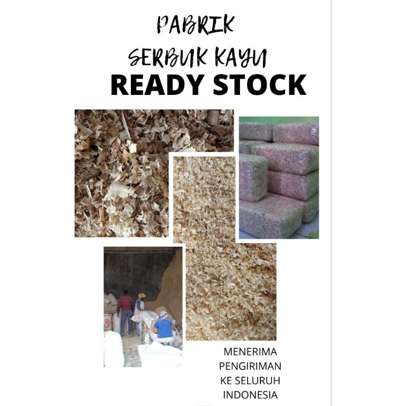 SERBUK KAYU HAMSTER KUCING/SARANG BURUNG KASAR MAUPUN HALUS