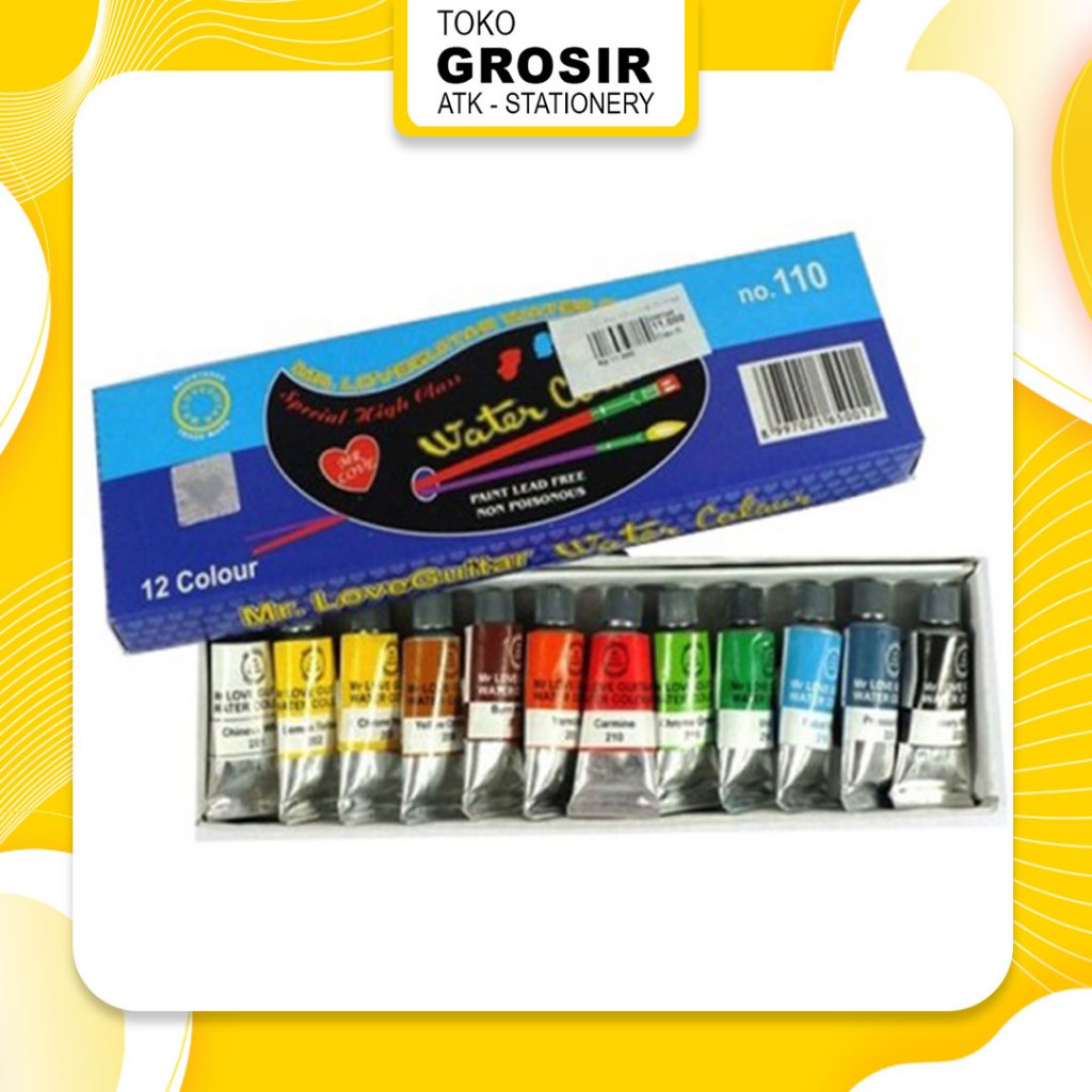 

[SET] CAT AIR MR. LOVE GUITAR NO. 110 PAINT WATERCOLOR