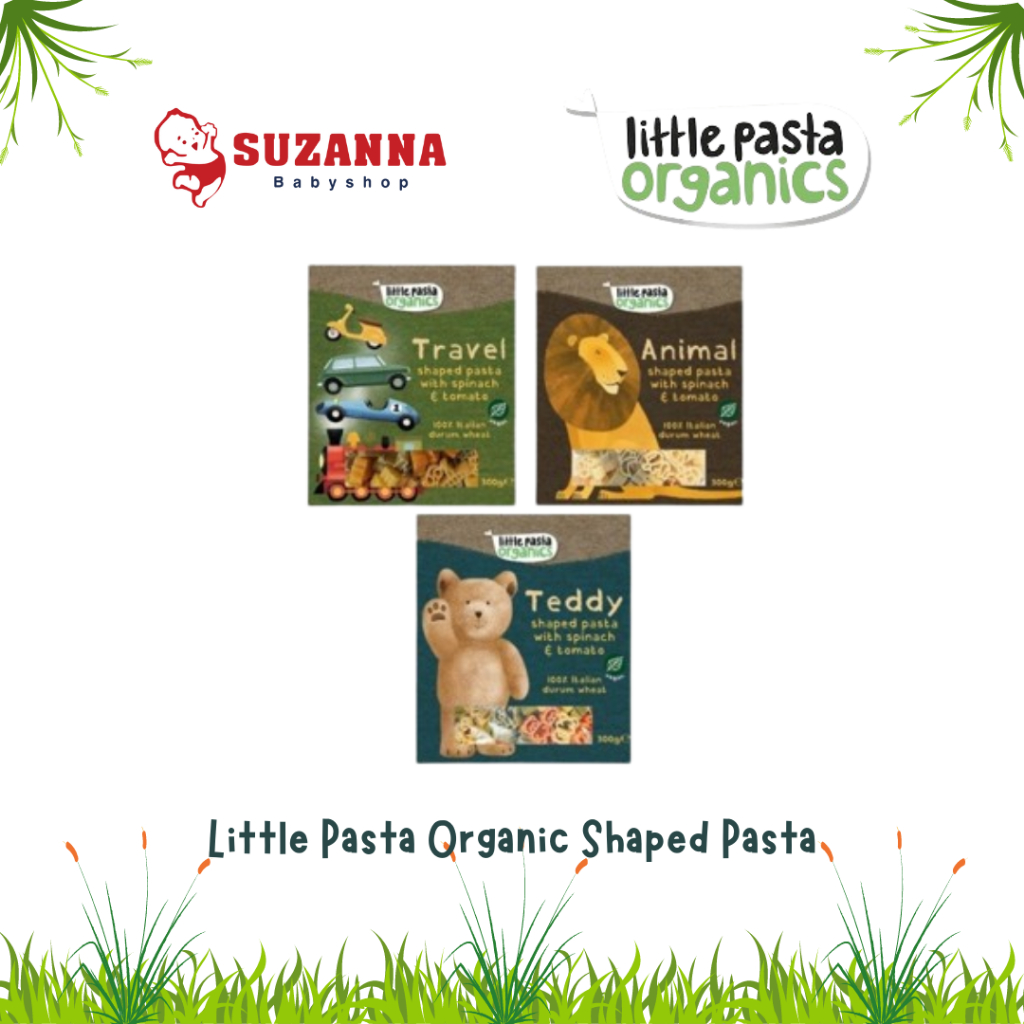 

Little Pasta Organics Shaped Pasta 300 gr | Pasta & Cemilan Anak