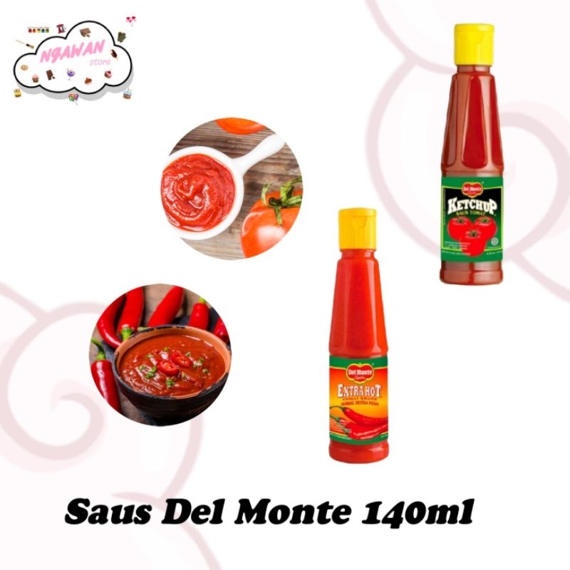 

140ml saos del monte - saos tomat - saos sambal