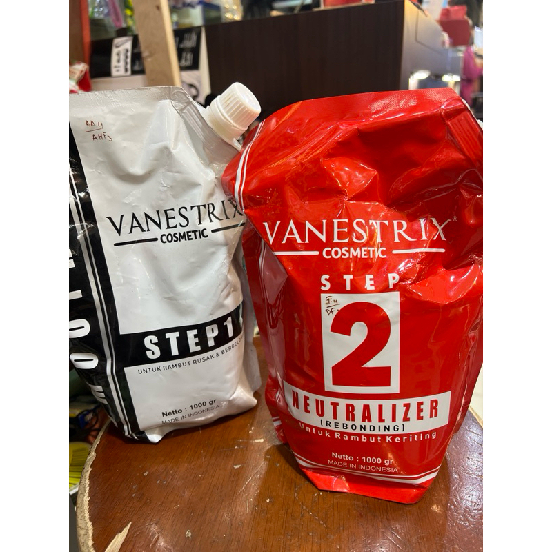 vanestrix smoothing rambut (pelurus rambut)