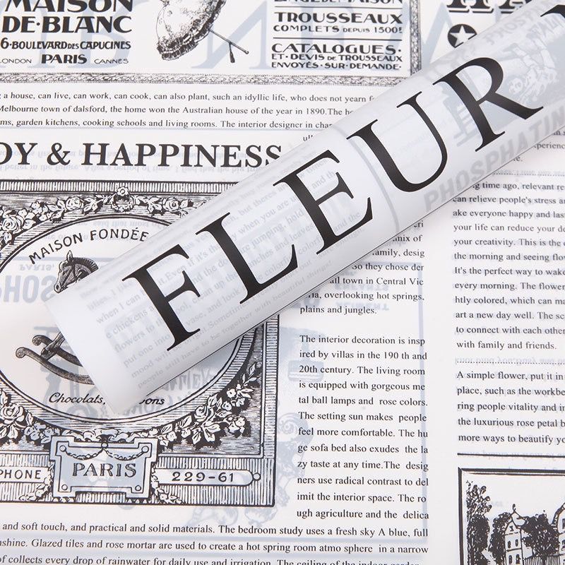 

WGW003-KERTAS BUKET BUNGA CELLOPHANE FLOWER WRAPPING PAPER WATERPROOF MOTIF KORAN