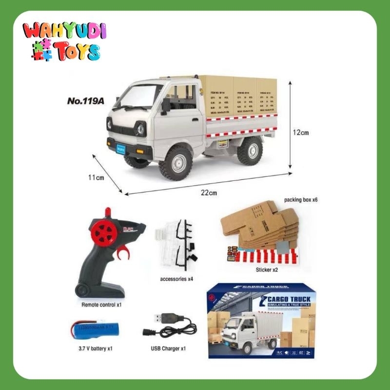 MAINAN MURAH MOBIL RC PICK UP TRUCK BOX SUZUKI CARRY & CARGO