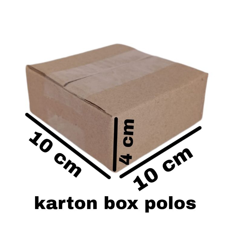 

kardus polos UK 10x10x4 kardus kecil kardus besar kardus packing