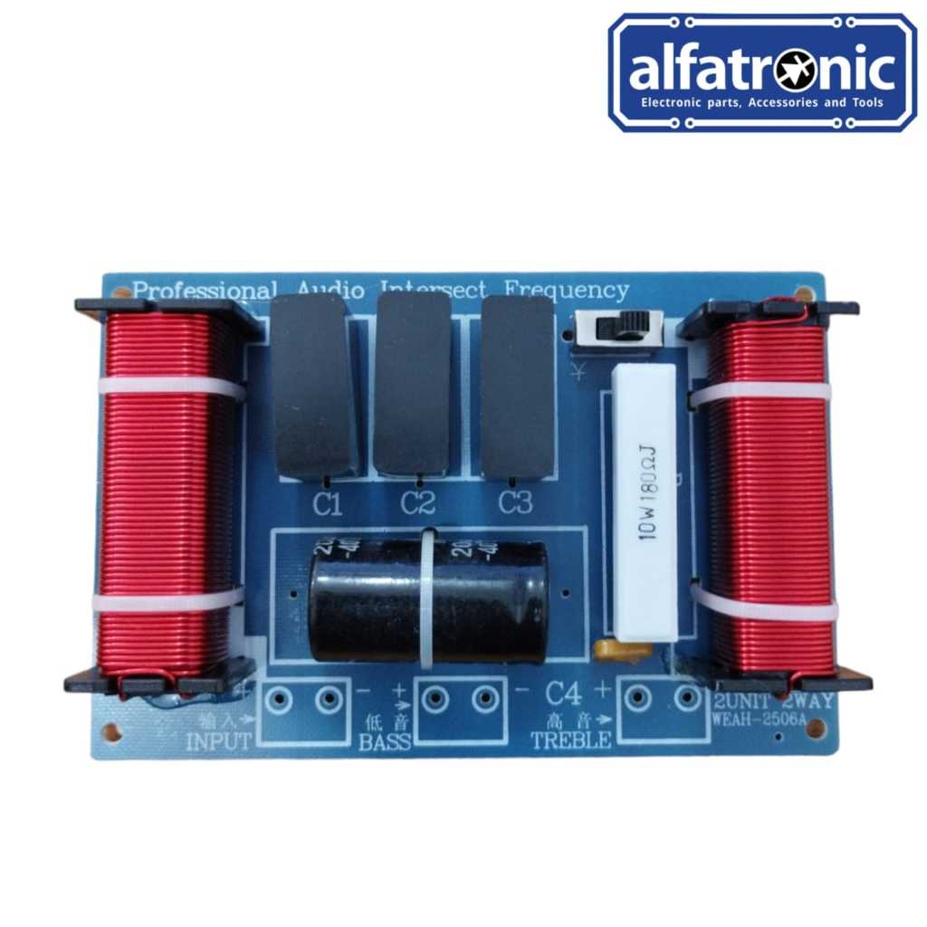 CROSSOVER 2 WAY G3 WEAH 2506 15" 260W, LF:20Hz-3,2KHz, HF: 3,2 KHz-20KHz, Imp 4Ω-8Ω
