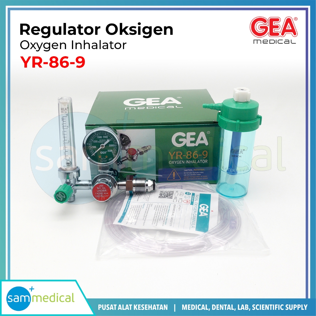 Regulator OKSIGEN / REGULATOR OXYGEN khusus MEDIS GEA