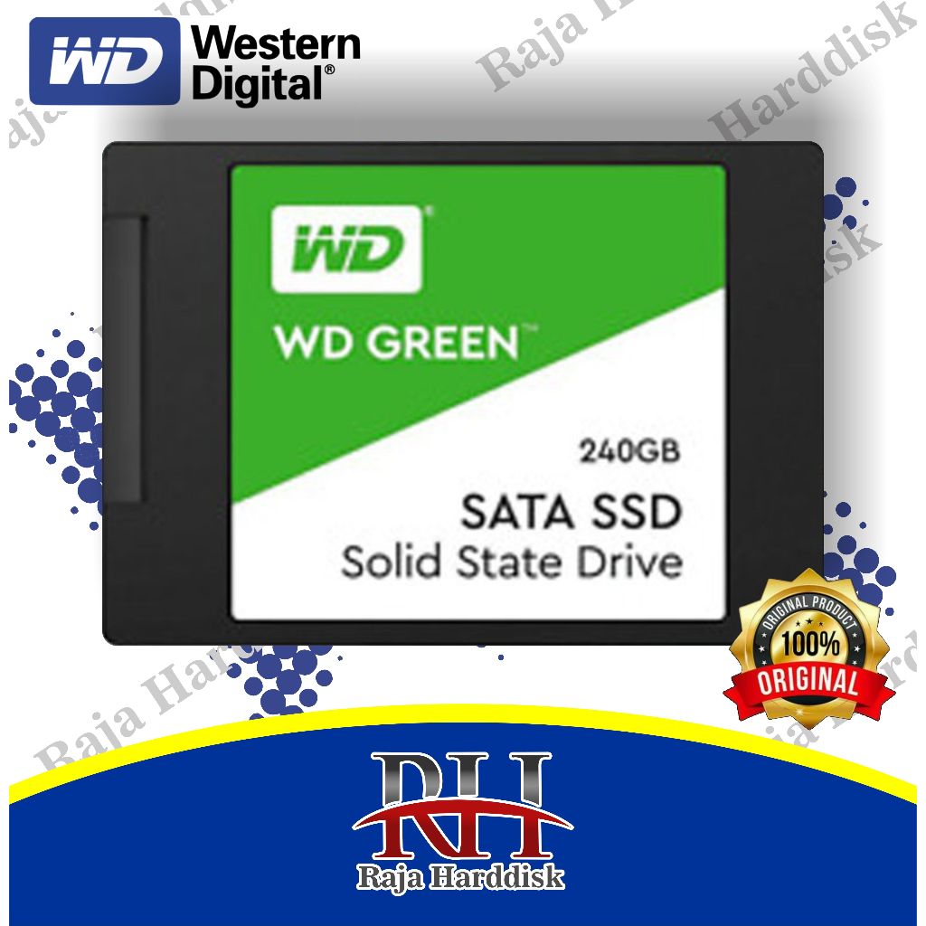 SSD WD 240GB / SSD WD Green 240GB 2.5" SATA