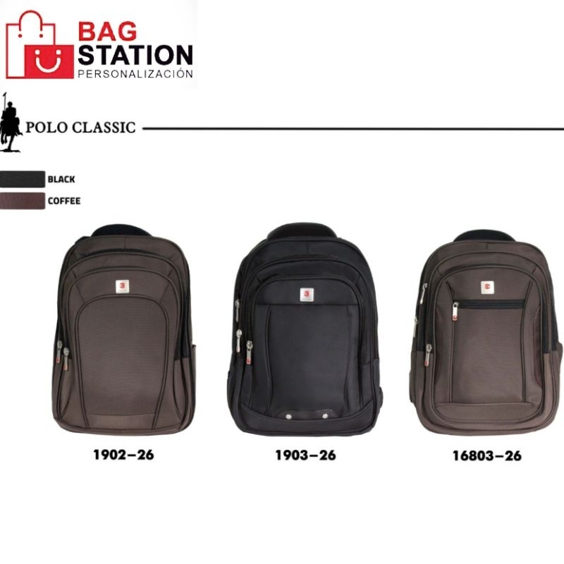 TAS RANSEL LAPTOP POLO CLASSIC ORIGINAL BACKPACK POLO CLASSIC ORIGINAL TAS SEKOLAH TAS KULIAH TAS KE
