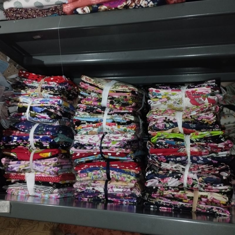 Kain Perca Katun Jepang / Katun Import Kiloan