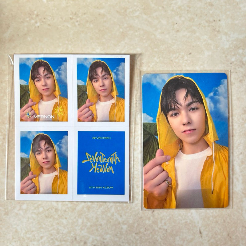 Seventeen vernon heaven weverse pob carat ver