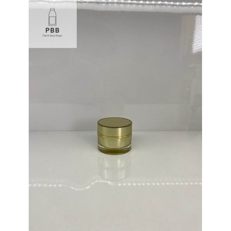 POT CREAM ACRYLIC 10 GR / POT ACRYLIC 10 GR GOLD LIST GOLD POT CREAM