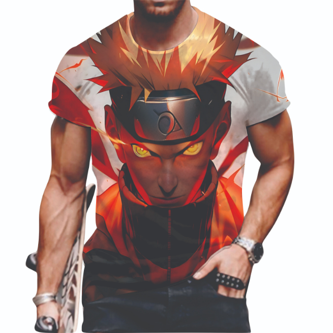 KAOS TAG THAILAND NARUTO CLOSE UP AOP (ALL OF PRINT) |  FULLPRINT FULL PRINT TSHIRT | KAOS COWOK KER