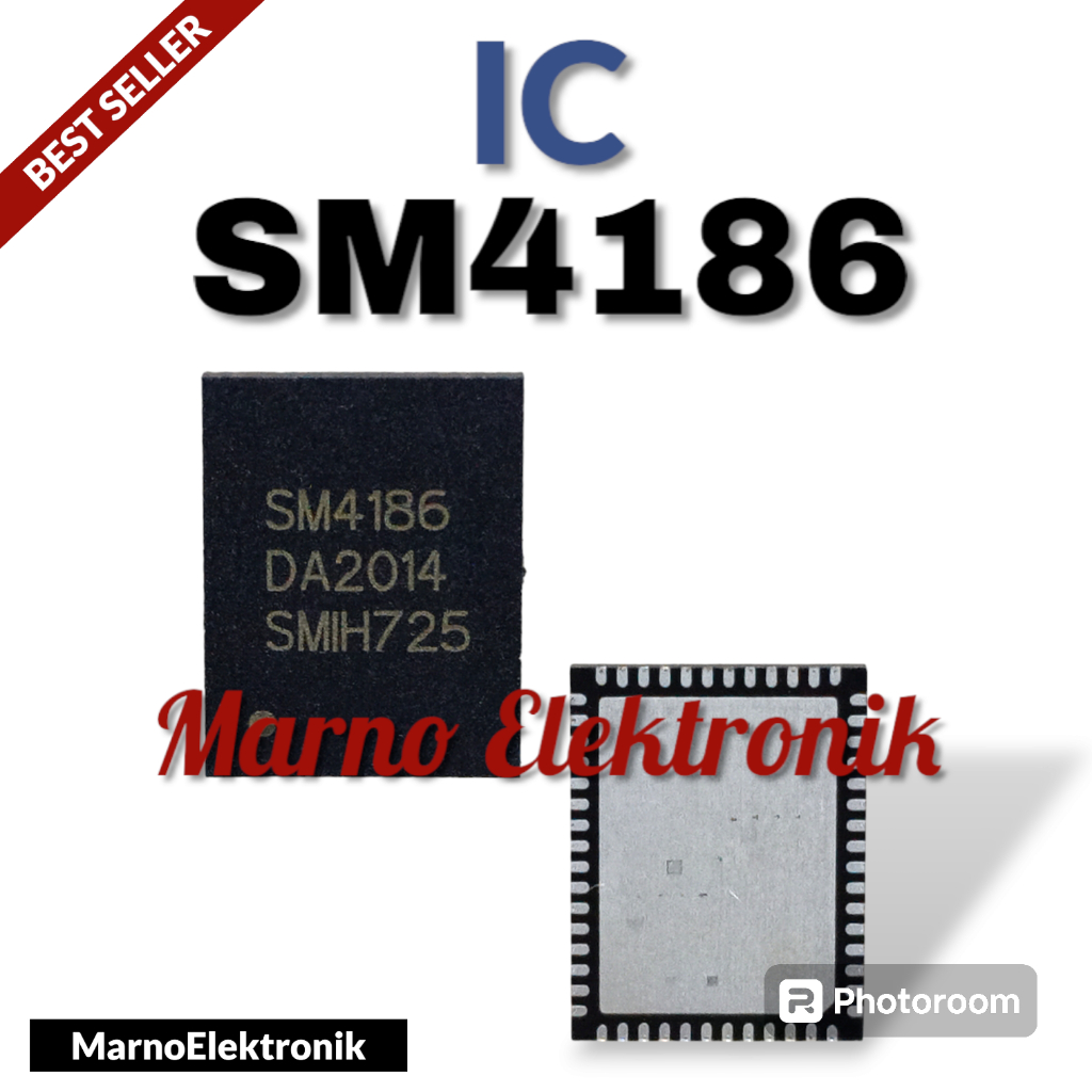 IC SM4186 SM 4186 SM-4186 SMD ASLI ORIGINAL ORI