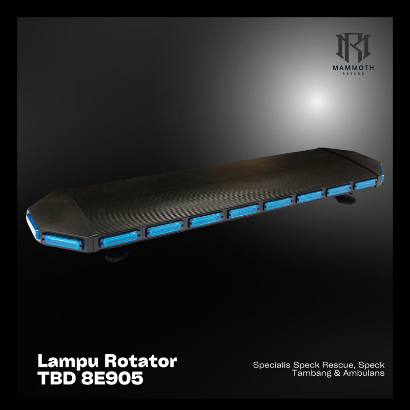 Lampu rotator polisi/lightbar/ biru lampu rotator tbd-8e905