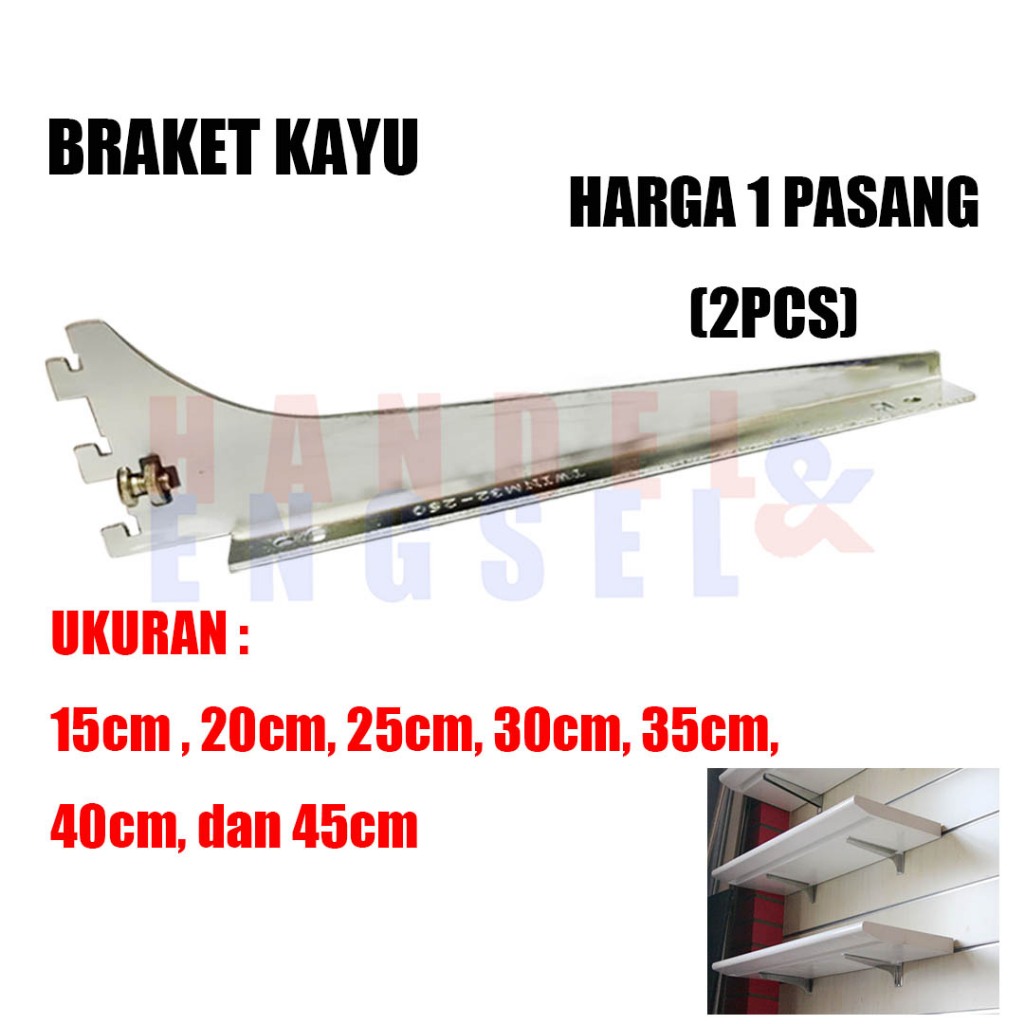 Bracket Kayu & Triplek Dinding / Braket Ambalan Kayu Dinding / Braket Ambalan Triplek Bracket Penyan