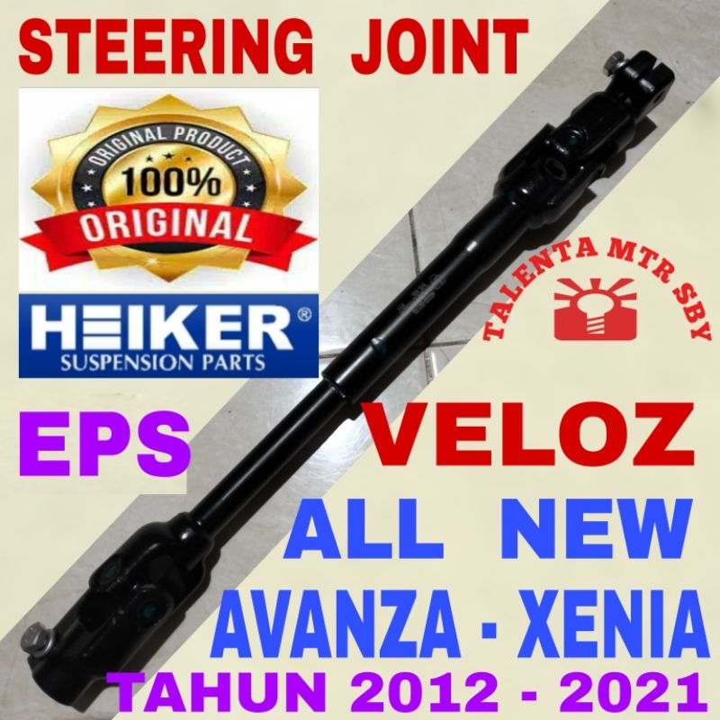 45CM. BERGARANSI. STEERING JOINT ALL NEW AVANZA XENIA + VELOZ + GRAND GREAT JOIN STIR STEER ORIGINAL