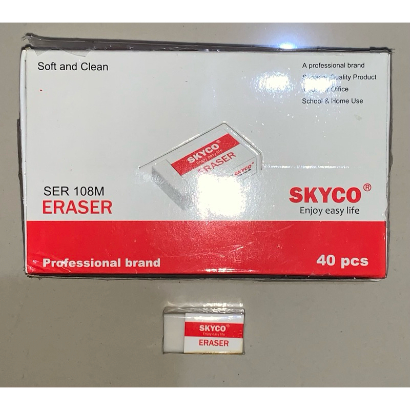 

penghapus bersih medium (medium eraser) | skyco