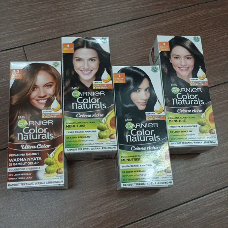 Garnier color Natural Box all variant