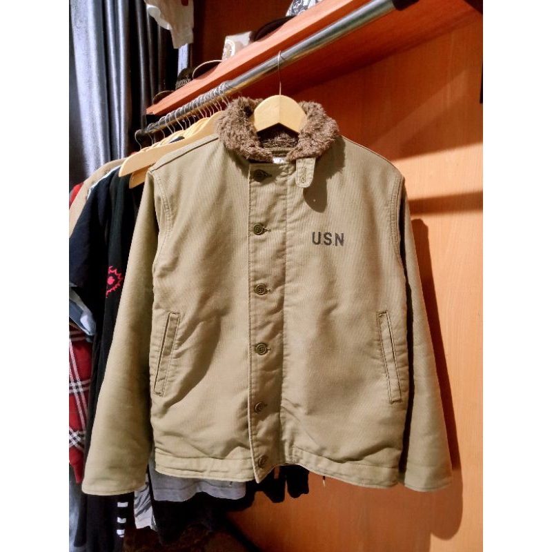 N1 Deck Jacket by Houston inc. Gold