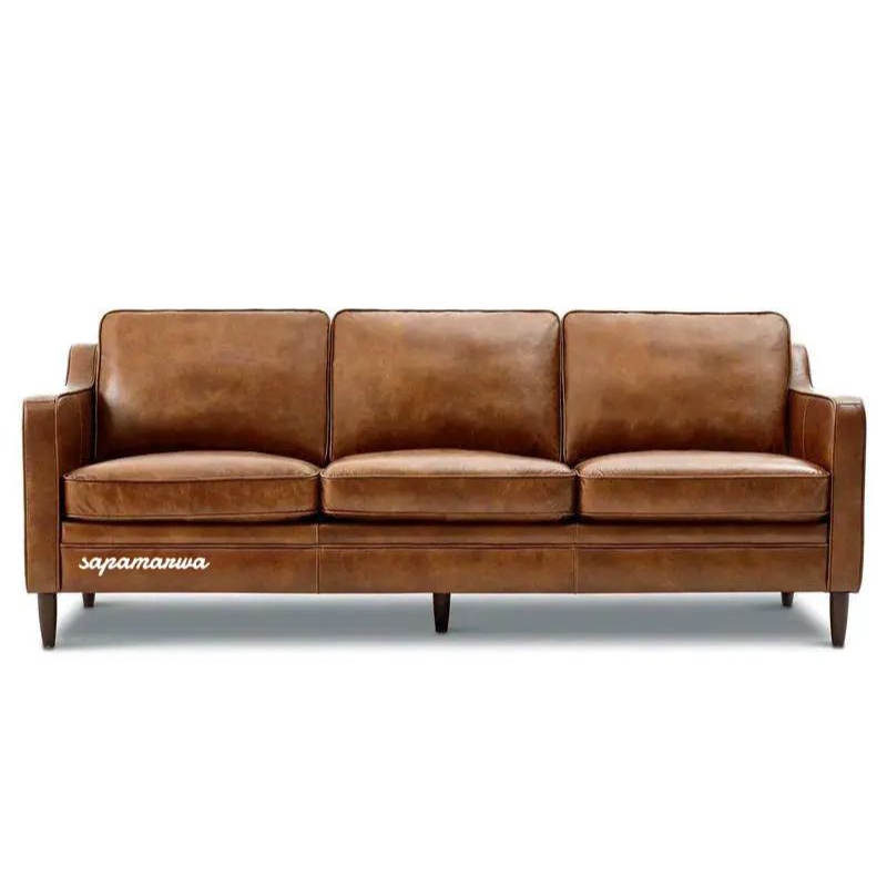 Sofa Minimalis / Sofa 3 Seater / Sofa Ruang Tamu  / Sofa Minimalis Ruang Tamu / Sofa Leather / Sofa 