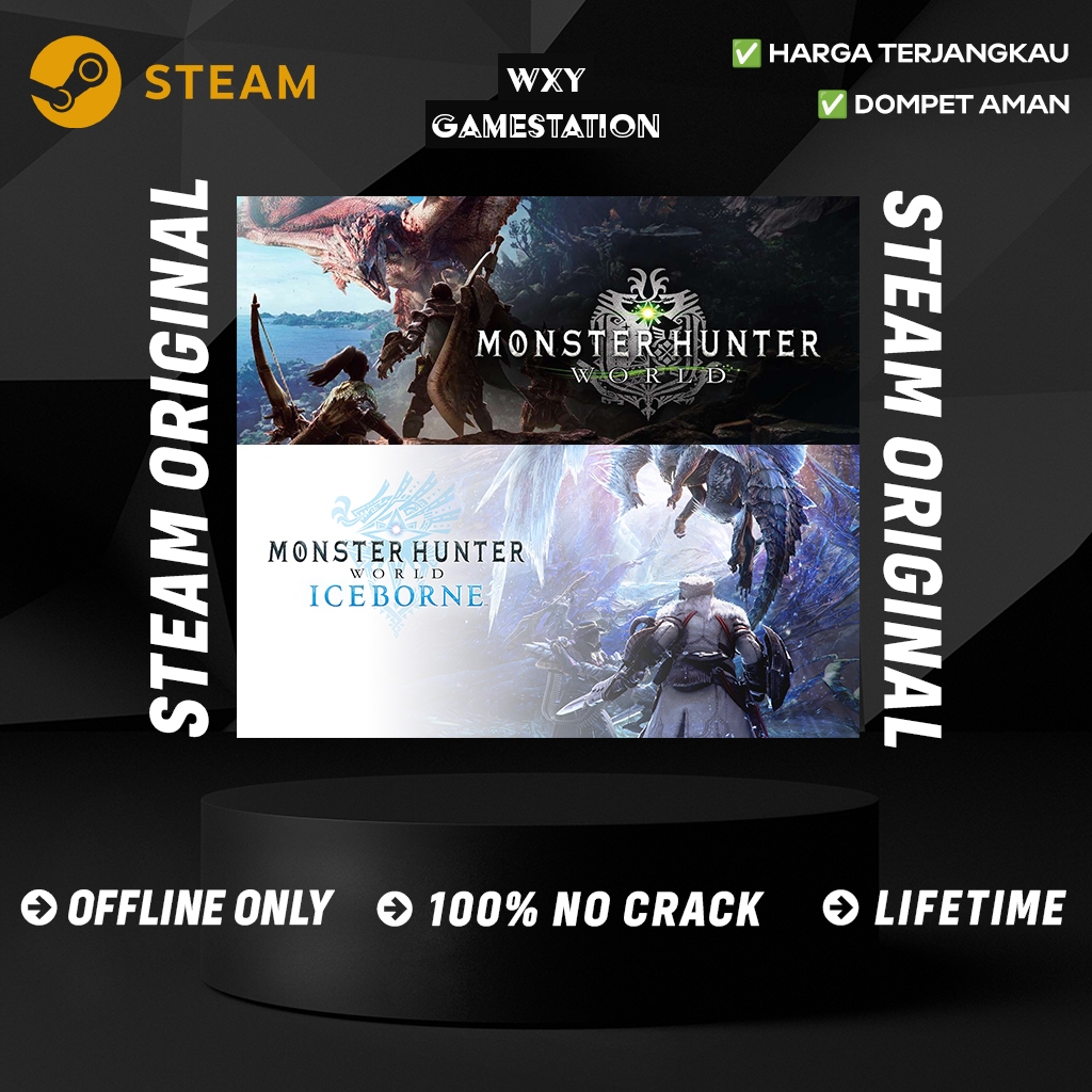 Monster Hunter World + Iceborne DLC - PC Original