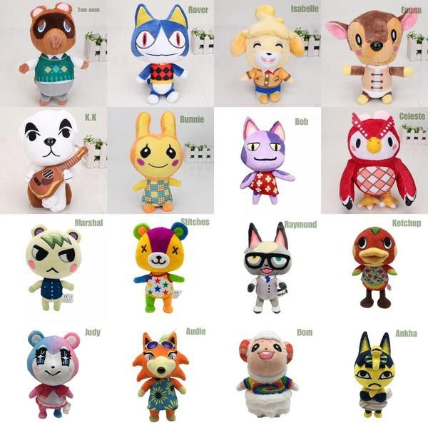 Boneka Animal Crossing Boneka Marshall Boneka Rover Isabelle Sable Tom Nook Rover Fauna ZECT B ARU