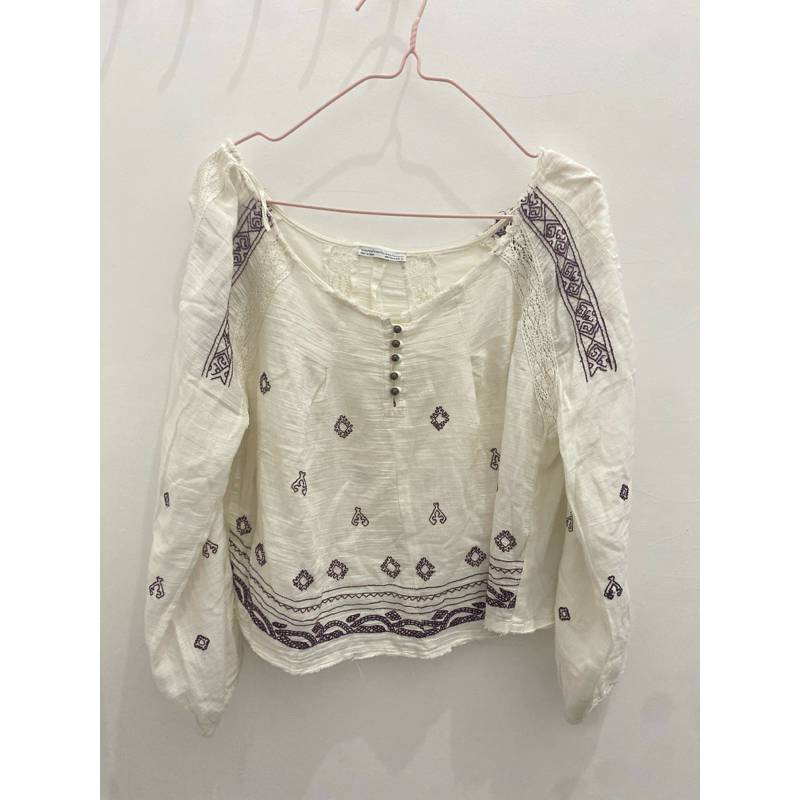 preloved zara blouse