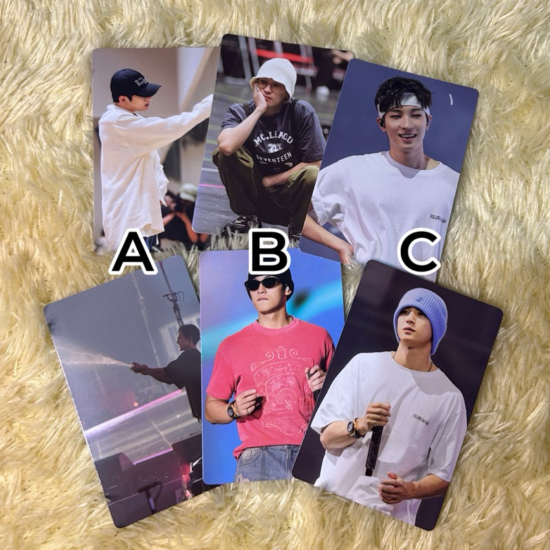 [Ready Stock] - SEVENTEEN WONWOO MINGYU FOLLOW FELLOW RANDOM PHOTO