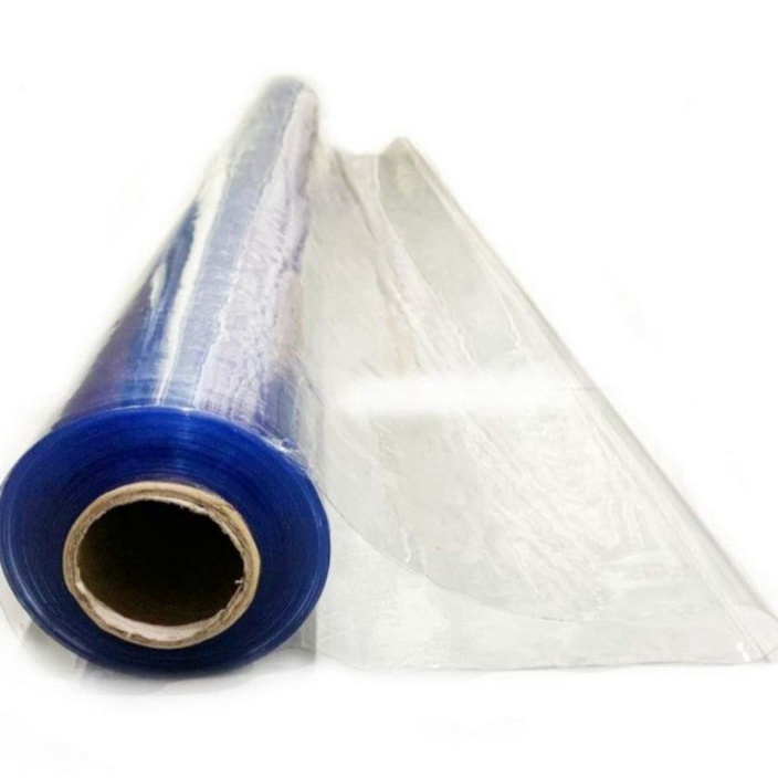 ORIGINAL Plastik Mika Kaku Meteran Tebal 25 mm x 14 cm Bening Transparan