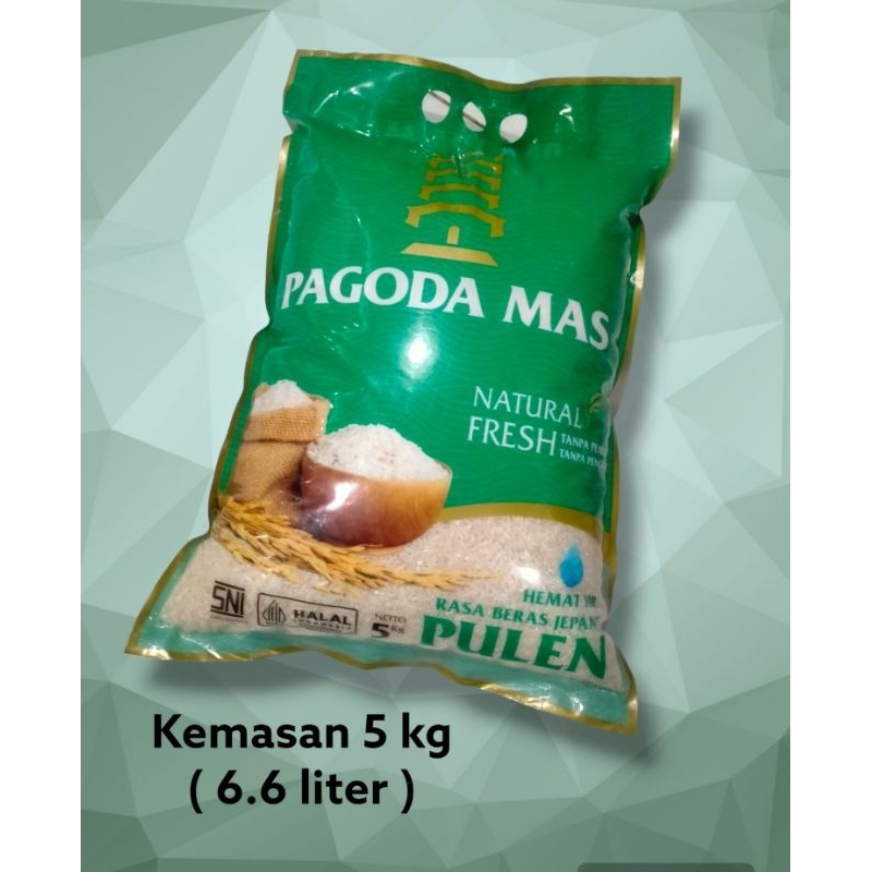 Beras Pulen beras pagoda mas murah beras 5 kg