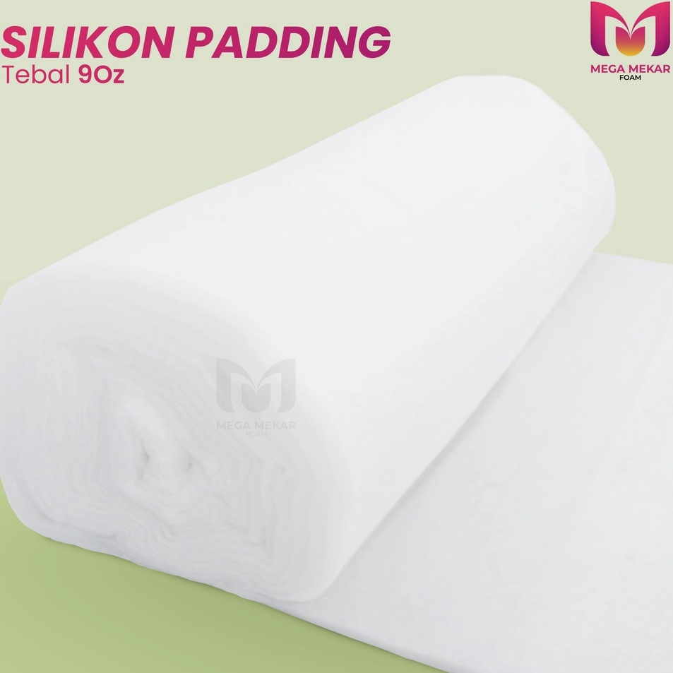 Real Promotion SilikonDacron Lembaran Padding Grade A lebar 24 CM Tebal 9Oz Meteran Sangat Empuk dan