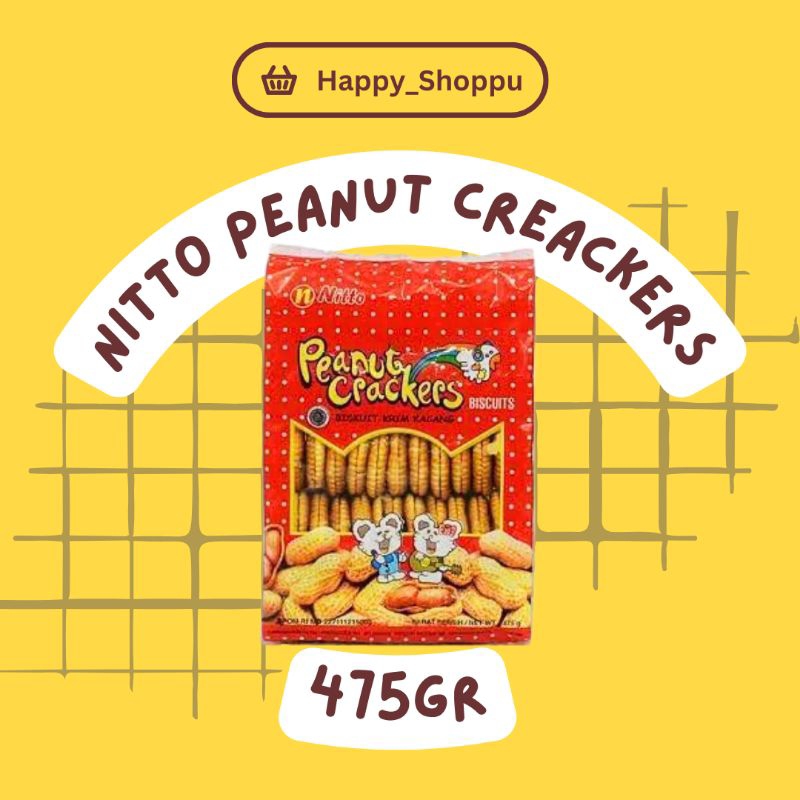 

Nitto Peanut Crackers 475gr