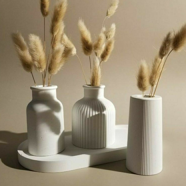 Belanja Nyaman Vas bunga kering aesthetic