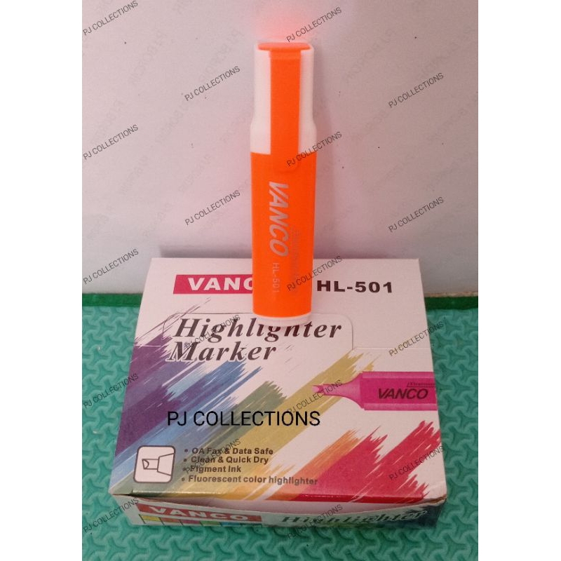 

STABILO HIGHLIGHTER SET VANCO WARNA PASTEL HL-501