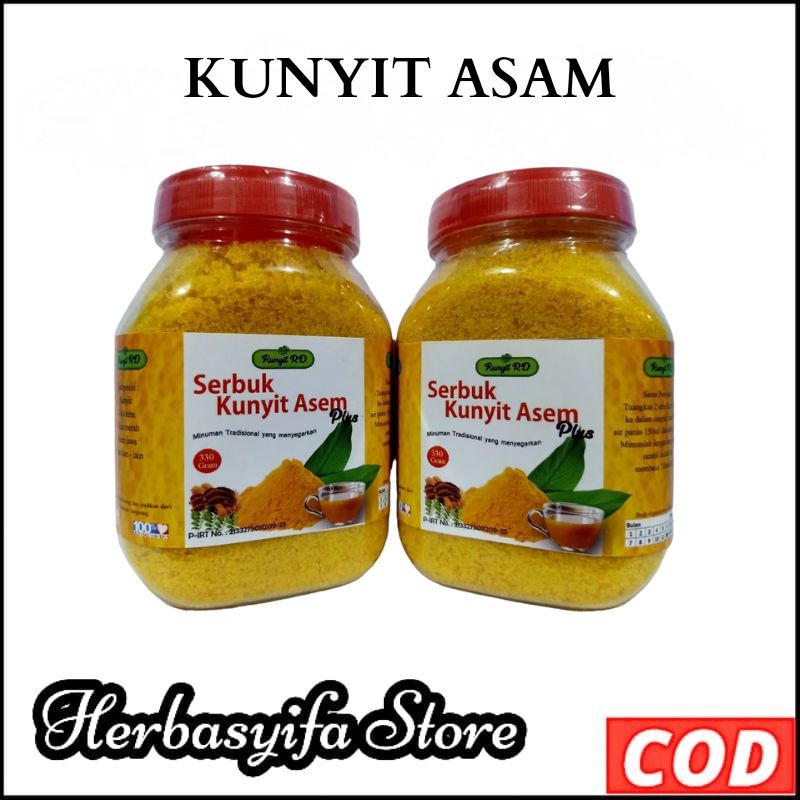 

Serbuk Kunyit Asam RD 330 gram | Kunyit Asem