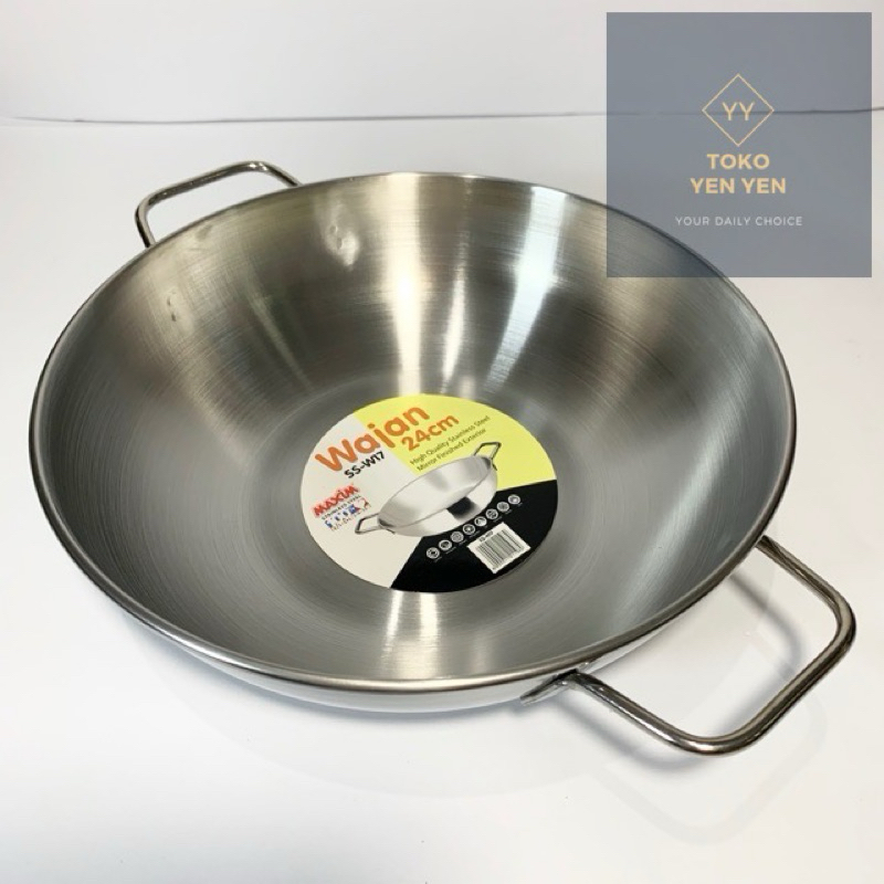Wajan Stainless Steel Maxim 24 cm