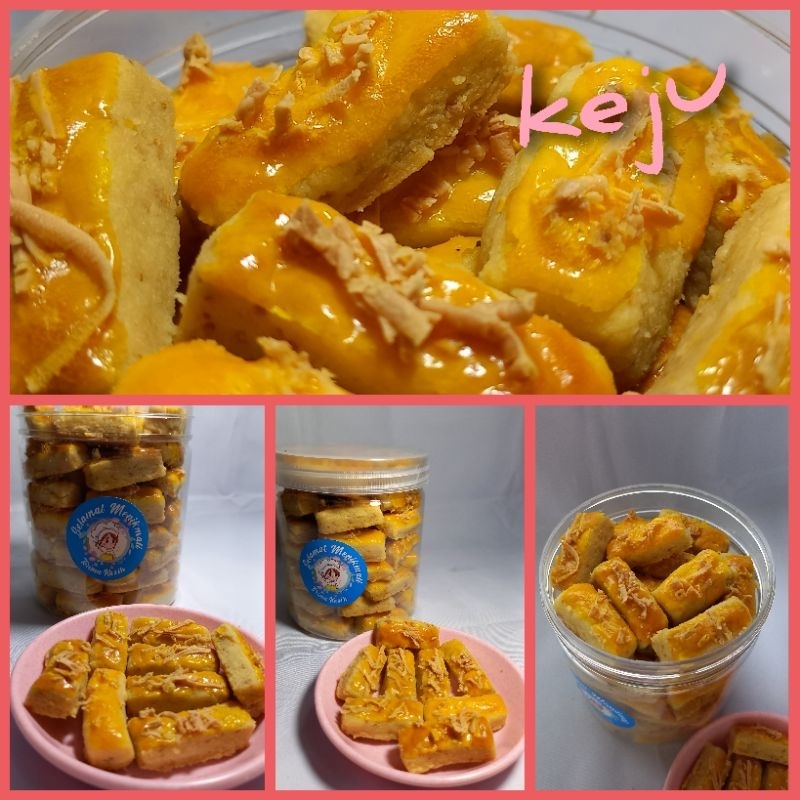 

kue kering lebaran kue keju cookies kemasan toples 600ml