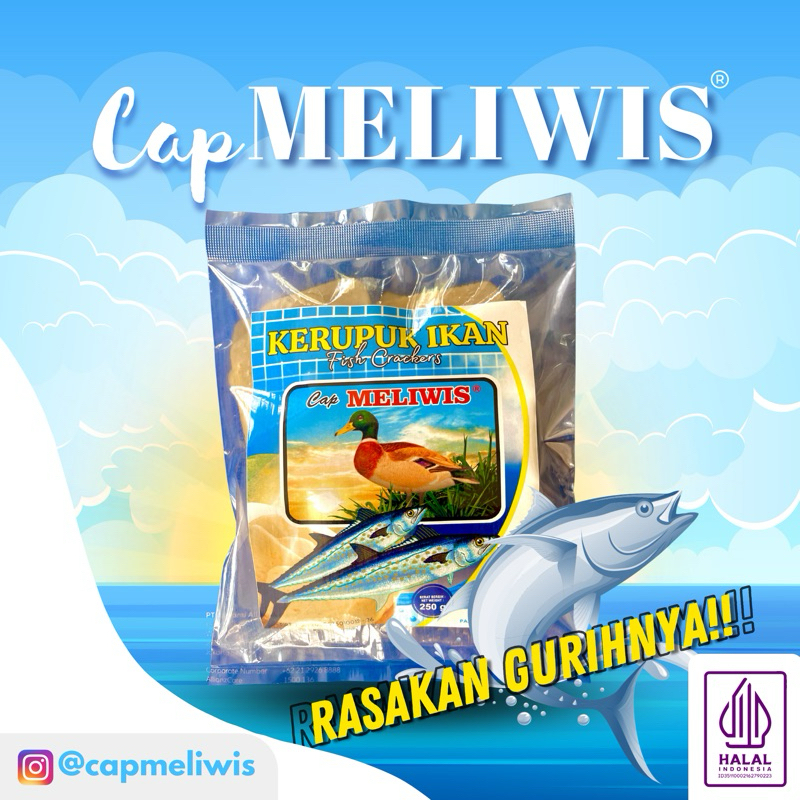 

Kerupuk Ikan Tenggiri Cap Meliwis (250 g)