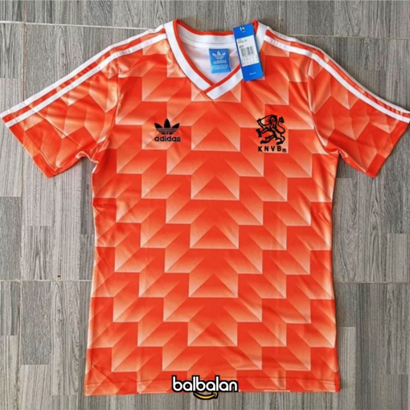 Jersey Retro Belanda Home Euro 1988