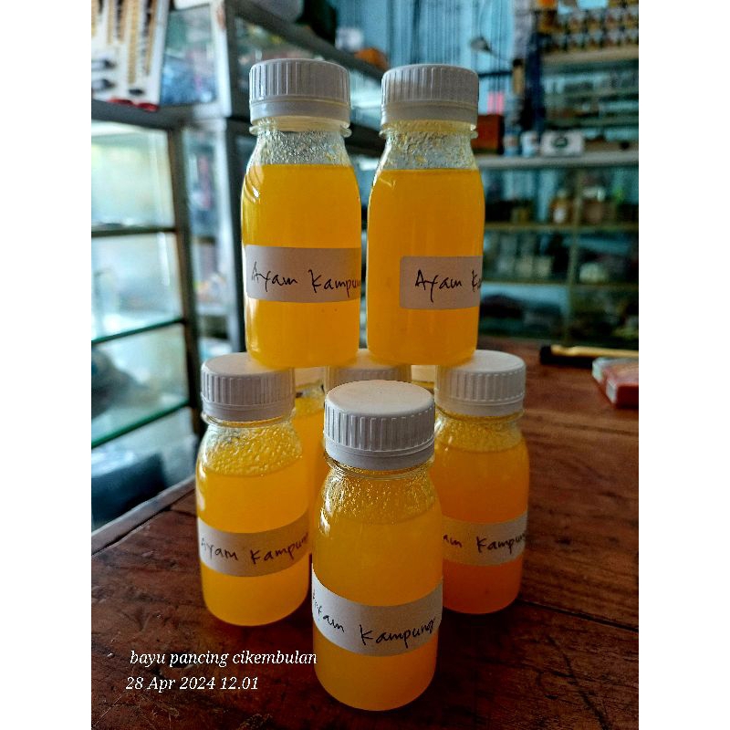 lemak/gajih ayam kampung asli