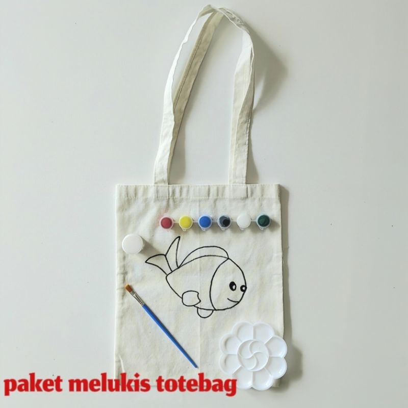 

Paket melukis Totebag